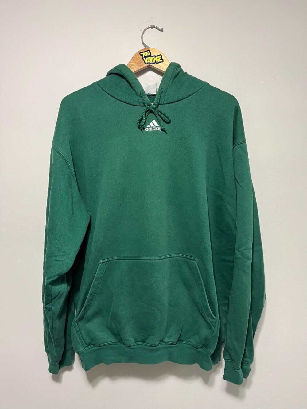 Vintage Adidas Forrest Green Hoodie